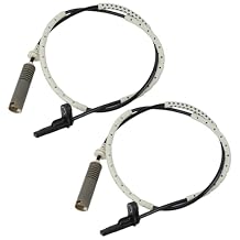2PCS 34526762476 Automobile Wheel Speed Sensor L/R for BMW 2005-2013 E81 E82 E87 E90 E91 E92 E93 130i 323i 325i 330i 335i M3 Peat# 34526762476 34526785022 34526870077 V20720496 0835249