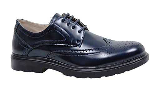 Zapatos francesines hombre azul casual elegantes para un calzado diario 2