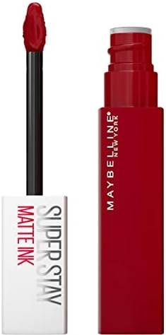 Maybelline New York Rossetto Matte SuperStay Matte Ink, Tinta Labbra a Lunga Tenuta, Colore Intenso e Vibrante, No Transfer, Spiced Edition, Exhilarator (340), 5 ml