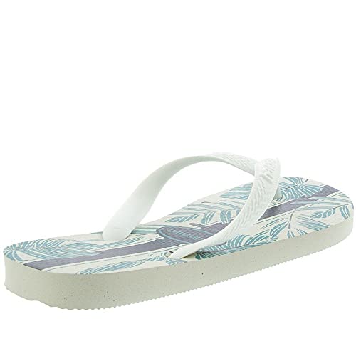 Chinelo Aloha, Havaianas, Masculino, Branco/Branco/Azul Indigo, 35/36
