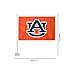FOCO Auburn Tigers NCAA 2 Pack Solid Car Flag