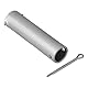 ProPlus Achse für Stützrad Ø20mm x 81mm Bugrad Deichselrad Stahl Anhängerstützrad Stahl
