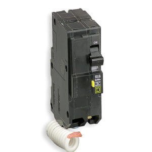 SQUARE D QOB260GFI Circuit Breaker,60A,Bolt On,120/240V,2P