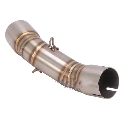 para CFMOTO para CLX-700 Silenciador del De Escape De Motocicleta Deportiva Tubo De Enlace Intermedio De 51 Mm Tubo De Escape De La Moto Silenciador De Escape