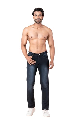 Image of Men Slim Fit Jeans 80682 12 (30) Black