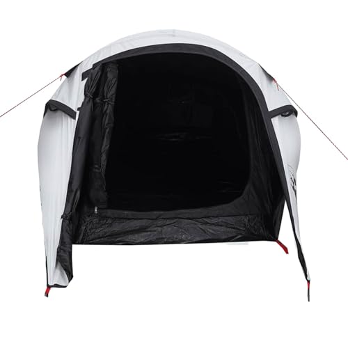 Tente tunnel 2 personnes en polyester 185T imperméable vert