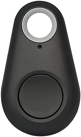 Retoo Localizador de Llaves Bluetooth Smart Tracker Tag Alarma con Sensor Dispositivo para niños teléfono Llaves Carteras Equipaje Compatible iOS/Android Negro