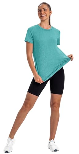 NIASHOT Women's Quick-Dry Workout T-Shirt with UPF 50+ Protection #TOP10