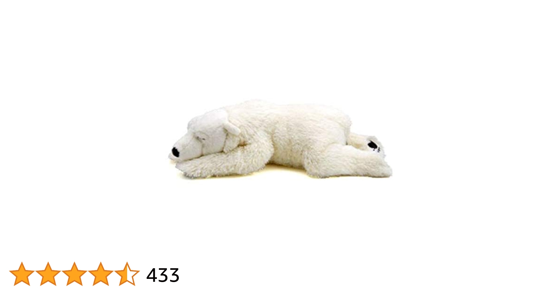 可愛いシロクマのあみぐるみ　約 40cm ぬいぐるみ かぎ針編みで作るシロクマのかわいいあみぐるみ