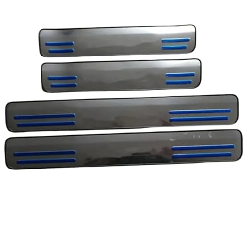 Protection pare-chocs arrière acier inoxydable Mitsubishi Lancer EX 4 pièces protection seuil
