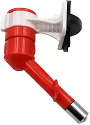 Bebedouros Cães E Gatos Bico Automático Lambe Bilha Mais Dog (Vermelho)