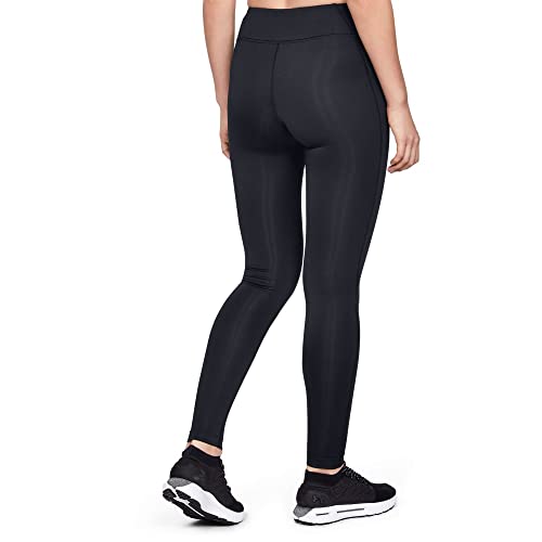 Under Armour Women's Coldgear Authentic Compression Leggings, Black/Metallic Silver - Medium #TOP4