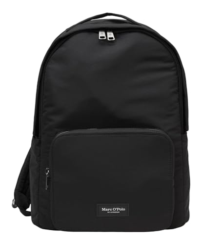 Marc O'Polo Gubis Backpack M Black grand sac à dos ordinateur imperméable