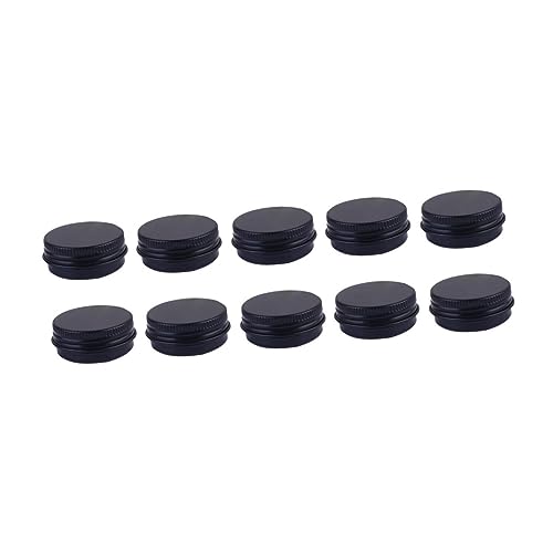 ELAYARD 20Piezas Frascos de Aluminio para Cosméticos Recipientes Versátiles para Crema Loción y Maquillaje Caja de Aluminio