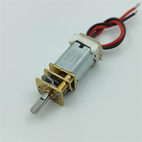 Moteur réducteur N20 arbre en D en métal usiné micro motoréducteur 5V