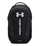 Under Armour Unisex Hustle 6.0 Backpack Black/white One Size