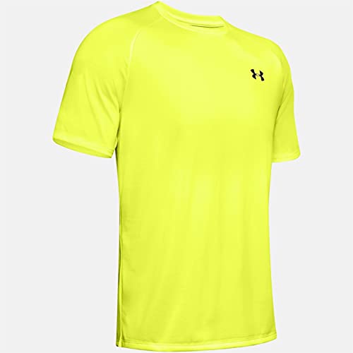 Under Armour Men Technical Training T-Shirt Mens Yellow M