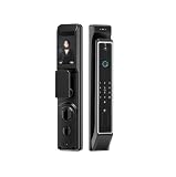 Serratura di porta astuta, entrata Keyless dell'impronta digitale di riconoscimento facciale con la macchina fotografica per la casa, l'ufficio e la sicurezza dell'hotel