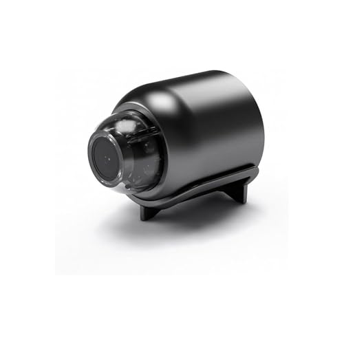 GERUI 640P Mini-Kamera（Keine eingebaute Batterie）, WiFi 2.4Ghz-Verbindung verwenden，kehrversteckte Kamera, geheime magnetische, Heimsicherheits, Miniatur-Monitor