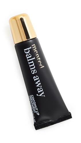 Mented Cosmetics Balms Away Coconut Lip Balm Moisturizing Lip Care Repair Therapy Treatment for Dry Cracked Lips, Vegan, Paraben Free, Cruelty Free