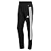 adidas Herren Workout Essentials All-Set 3-Stripes Knit Pants, Black/White, L