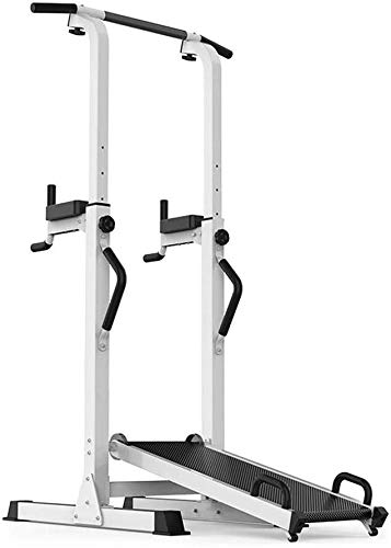Pull Ups Multifunctional Power Tower Workout Pull Up Dip Station Adjustable Height Pull Up Bar Station Tower with
