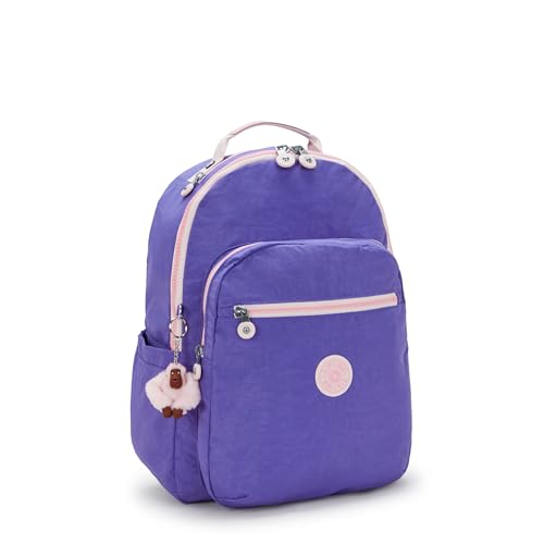 Image of Kipling Women's Seoul Bts 15 inch Laptop Backpack, Durable, Roomy with Padded Shoulder Straps, Built-In Protective Sleeve