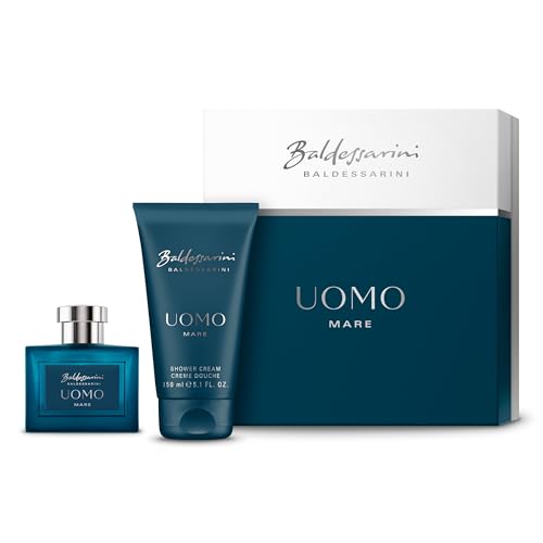 Baldessarini® Uomo Mare | Duo Set | Eau de Toilette Natural Spray & Shower Gel 150 ml ohne FS