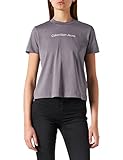 CALVIN KLEIN JEANS CAMISETA INSTITUCIONAL SHRUNKEN PARA MUJER