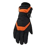 Buena banda de agarre y ajustable, también tienen un material de grippy en la palma, muy suave y cómoda con una banda ajustable alrededor de la muñeca para mantener la lluvia y la nieve