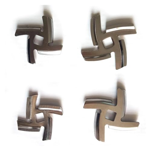 YINZHD DEYIN 1 Pieza de Cuchilla de licuadora n.º 5/n.º 7 for máquina de llenado de Salchichas y picadora de Carne eléctrica MGB-120, Piezas de reparación(No.5) - imagen 4