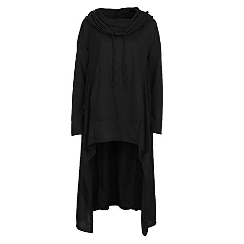 Sweat à capuche femme long et ample style décontracté