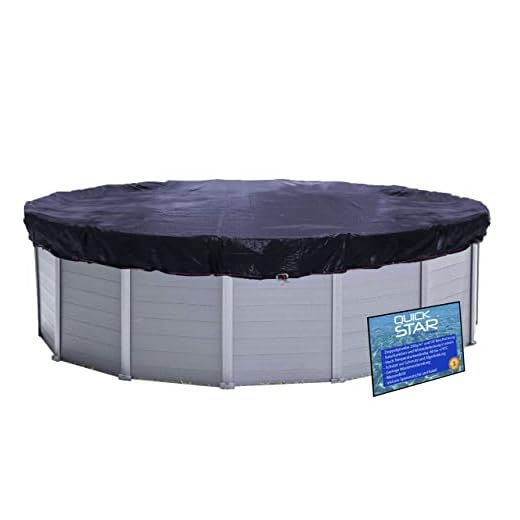 Quick Star Solar Cubierta De Piscina De Invierno Redonda 200G / M² Para Piscina 366-400 Cm Dimensiones De Lona Ø 460 Cm Negro