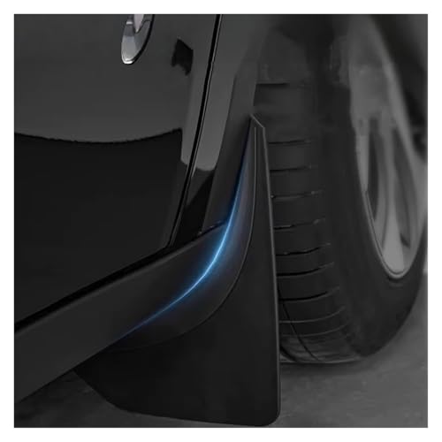Guardabarros para coche Tesla Model Y 2025 Juniper flexibles de TPE que evitan salpicaduras 3