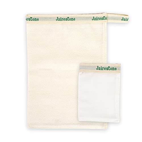 Jairestone Shower Mitt - Deep Exfoliating Mitt For Face and Body - Turkish Exfoliating Mitt - Silk Hammam Glove Bath Mitt - Set of 2 Silk Exfoliating Gloves