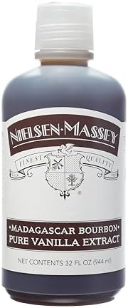 Nielsen-Massey Madagascar Bourbon Pure Vanilla Extract for Baking and Cooking, 32 Ounce Bottle