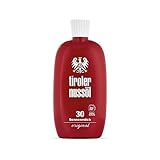 Tiroler Nussöl Original | Sonnenmilch LSF 30 | wasserfest | UVA UVB Filter | Sonnenschutz für ungebräunte normal empfindliche Haut | mit Panthenol Sonnenblumenöl Walnussöl und schalen Extrakt 150ml