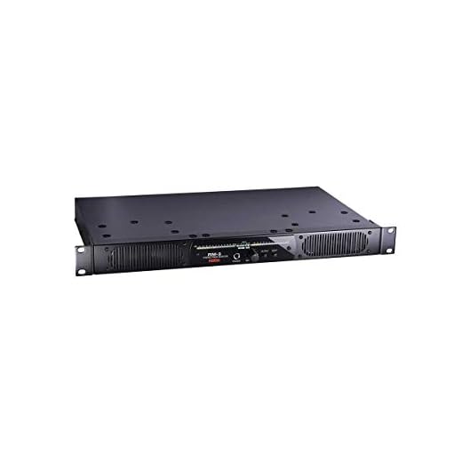 Fostex 1U Rack Mount Speaker System 10W D-Class Amplifier (RM3)