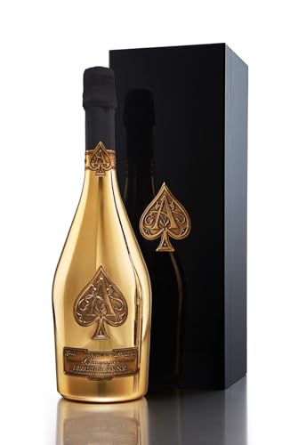 Armand De Brignac Ace of Spades Gold Brut NV Champagne 75cl Bottl...