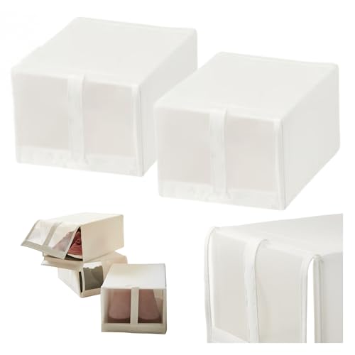 Genérico SKUBB, 2 Cajas para zapatos, blanco, 22x34x16 cm