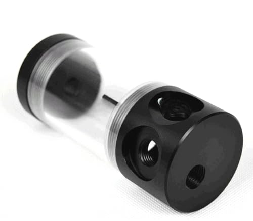 1PC Cylindrical Water Tank 50mm Diameter 2 Points Thread with mounting Bracket (140mm)