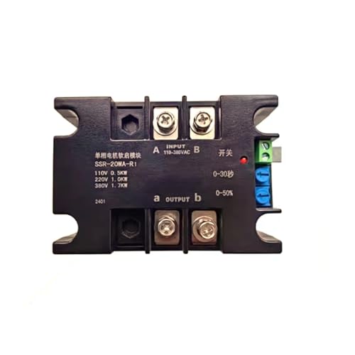 Moteur monophasé 220V avec démarrage progressif 50-60HZ pour réduire l'usure mécanique