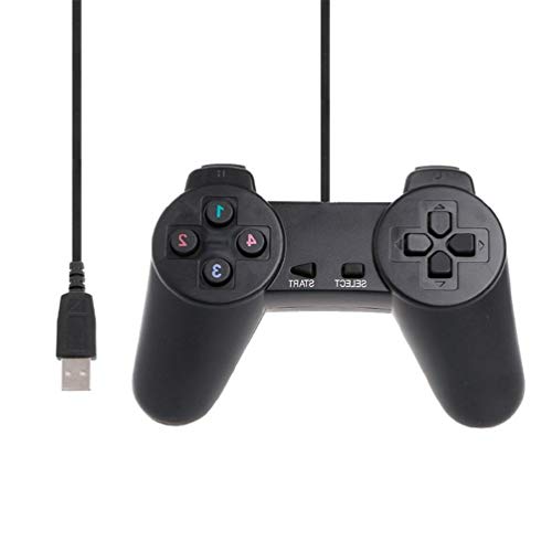 HOTPINK1 Manette de jeu filaire USB 2.0 pour ordinateur portable et PC Cover