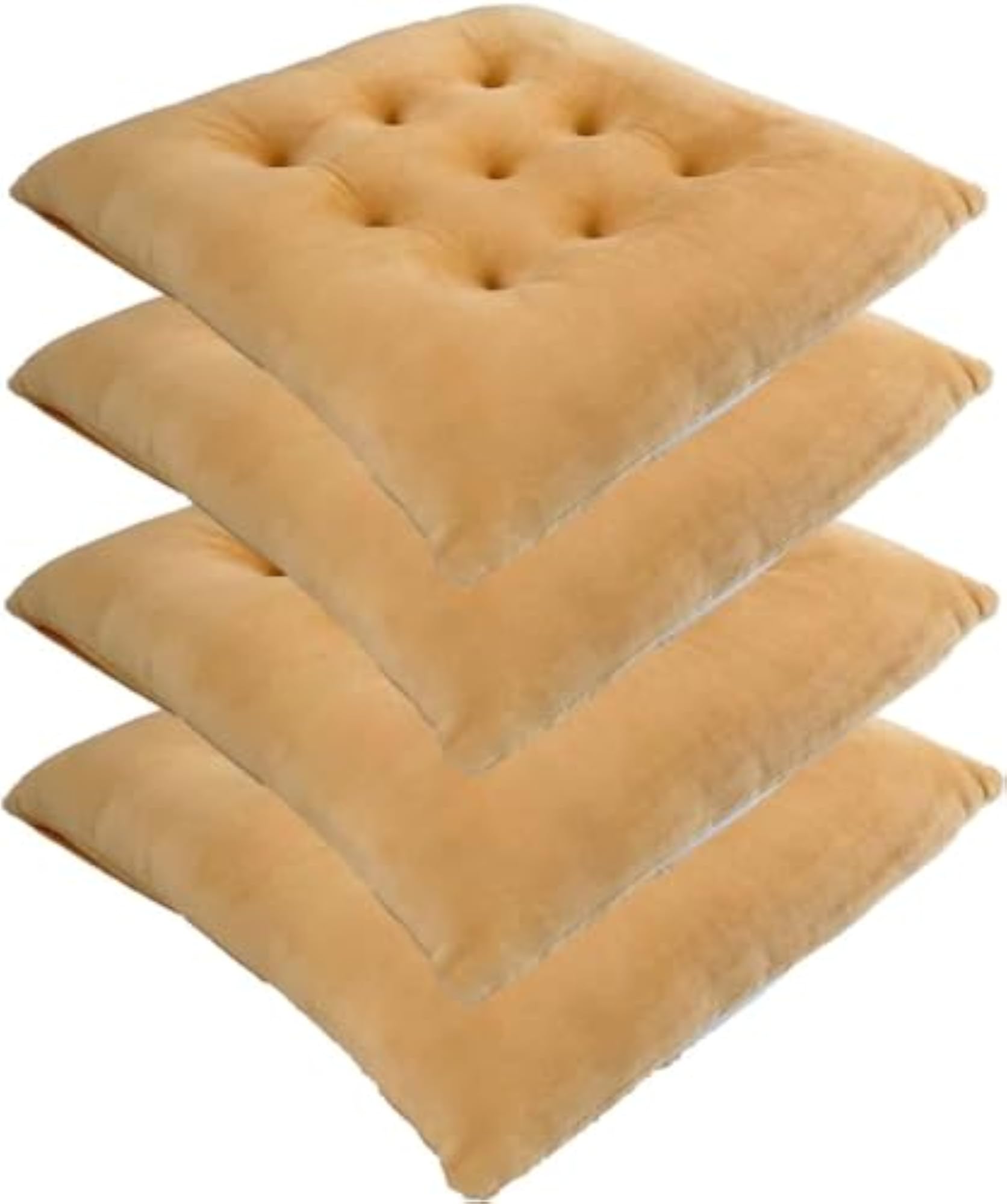 Non-Slip Kitchen Chair Cushions with Ties