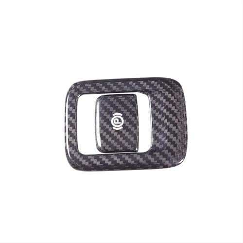 Compatible With Grecale 2022 2023 ドライカーボンファイバー車電子ハンドブレーキオートPボタンスイッチカバートリムアクセサリー 車用インテリアスイッチ