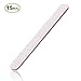 Teuki 3pcs Professional Nail File 100 180 Grit Double Sided Black Washable Nail Files, Fingernail Files Emery Emory Boards for Nails, Black-red…