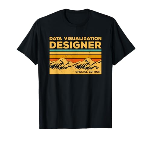 Vintage Data Visualization Designer T-Shirt