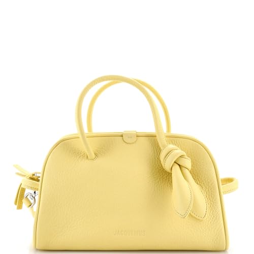 Jacquemus, Pre-Loved Le Petite Turismo Bag Leather, Yellow