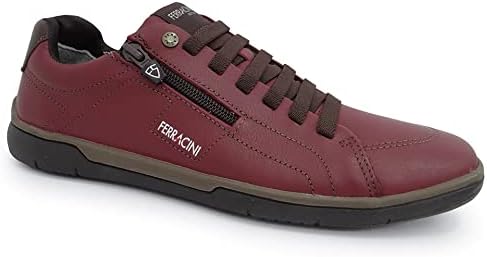 SAPATENIS MASCULINO COURO 7250-630 FERRACINI (15) - RUBY : Amazon.com.br:  Moda