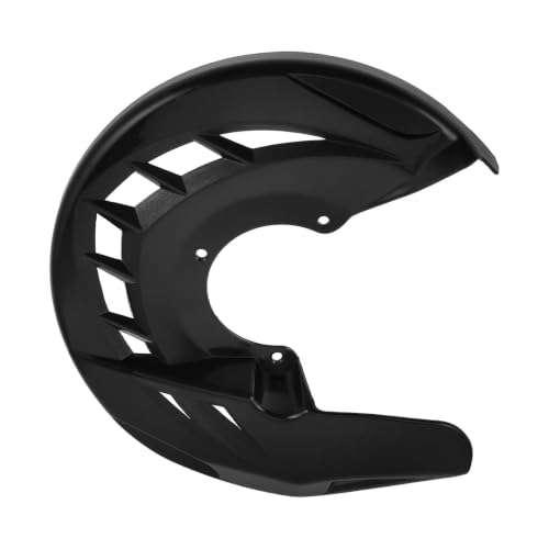 Protector de disco de freno delantero Healeved de plástico negro para motos de cross
